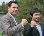 Оскар Де Ла Хойя: "Пакьяо лучший боксёр мира, но не сомневаюсь, Мейвезер его победит"