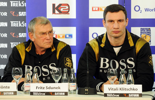 Виталий Кличко остался без тренера - Фриц Здунек прервал свою карьеру